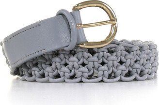 Braided Leather Belt-AI