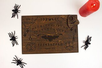 Wooden Spirit Ouija Board With Planchette-Talking Board-Board Games-Witchcraft Decor-Wiccan Gifts-Occult Game Board-Unique Christmas Gift