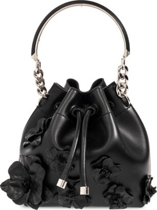 ‘Bon Bon’ Bucket Shoulder Bag - Black