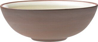 New 19 cm | 7.5 Terracotta Salad/Soup/Pasta Bowl Handmade Pottery Collection Earth Raw