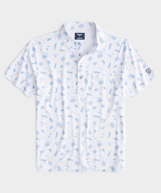 Todd Snyder x FootJoy Golf Print Pique Polo