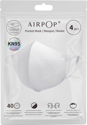 AirPop Pocket KN95 Facemask - White