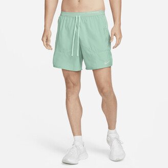 Men's Stride Dri-FIT 7 2-in-1 Running Shorts in Green-AA