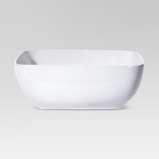 96oz Porcelain Square Serving Bowl