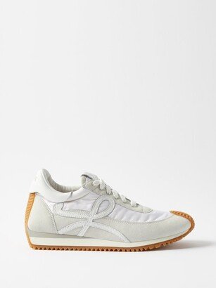 Flow Runner Shell And Suede Trainers