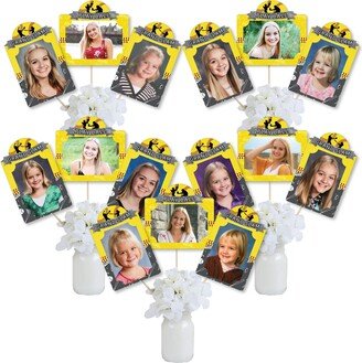 Grand Slam - Fastpitch Softball Birthday Party Or Baby Shower Picture Centerpiece Sticks Photo Table Toppers 15 Pieces