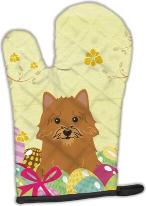 Easter Eggs Norwich Terrier Oven Mitt