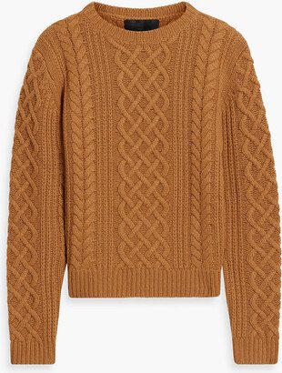 Jodelle cable-knit cashmere sweater