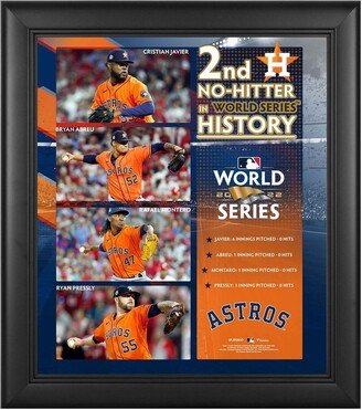 Fanatics Authentic Houston Astros Framed 15 x 17 2022 World Series Game 4 No-Hitter Collage