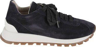 Round-Toe Lace-Up Trainers-AB