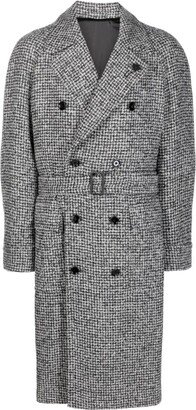 Belted Double-Breasted Coat-AK