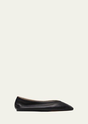 Luna Calfskin Ballerina Flats