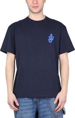 T-shirt With Anchor Patch