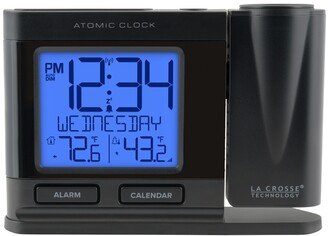 616-41667-int Atomic Projection Alarm Clock with Temperature