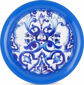 Mediterranean print tray (42cm)