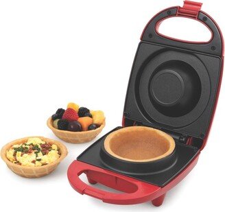 Waffle Bowl Maker Red