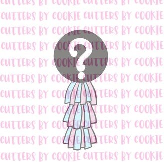 Gender Reveal Balloon Cookie Cutter