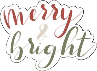 Merry & Bright Cookie Cutter