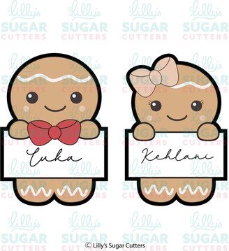 Personalized Gingerbread Cookie Cutters | Full Body