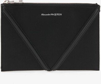 The Harness Small Zip Pouch In Black