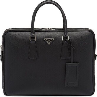 Saffiano Leather Briefcase