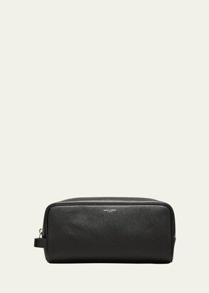 Men's Leather Toiletry Bag