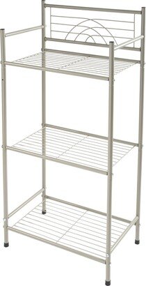 3 Tier Storage Shelf in Oil Rubbed Bronze - 17.3x10.6x35.8