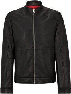 Extra-slim-fit jacket in nappa leather