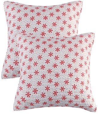 Let it Snow 2-Pc. Sham Set, European