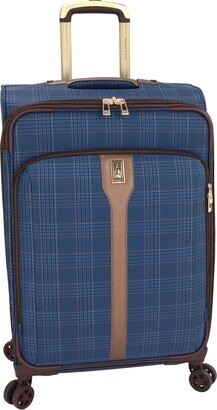 Brentwood Iii 25 Expandable Spinner Soft Side, Created for Macy's - Navy, Bronze