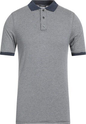 ROSSOPURO Polo Shirt Navy Blue