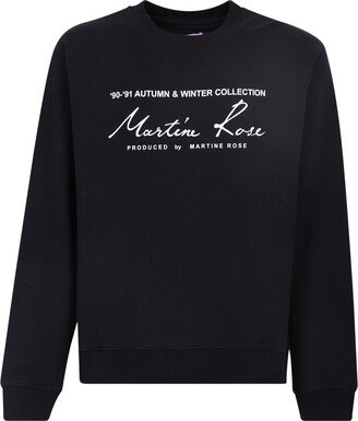 Logo Printed Crewneck Sweatshirt-BJ