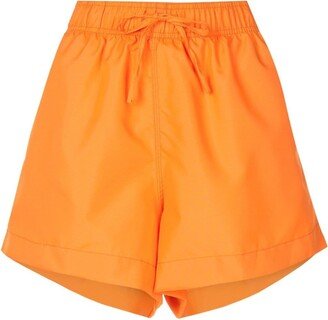 Drawstring-Fastening Short-Shorts