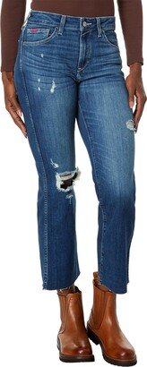 Women's High Rise Caroly Flare Crop Jean - Athena