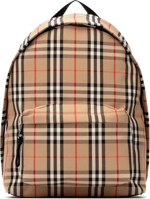 Vintage Check Backpack