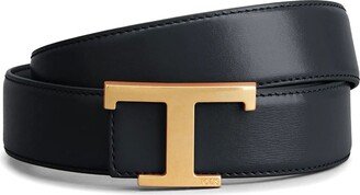 T Timeless Reversible Belt In Leather