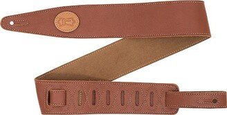 Levy's Garment Leather & Suede 2.5 Guitar Strap Tan 2.5 in.