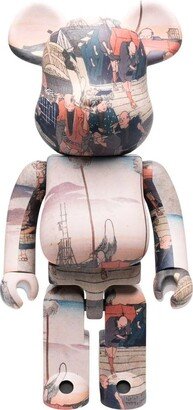 X Utagawa Hiroshige 1000% Be@rbrick Figure