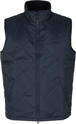 Finner High Neck Zip-Up Gilet-AA