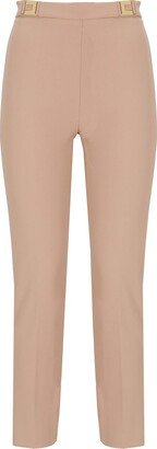 Crepe Skinny Trousers-AC