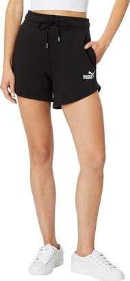 Essentials Shorts 3 Black White) Women's Shorts