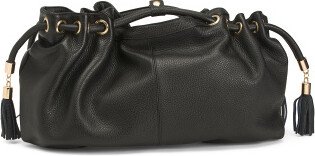 TJMAXX Musette Leather Handbag