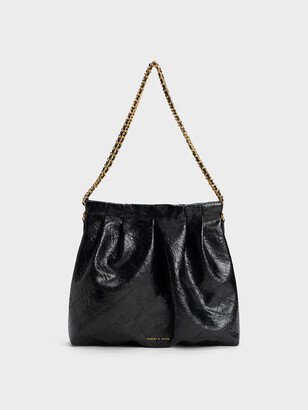 Duo Double Chain Hobo Bag