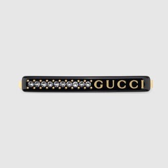 'GUCCI' hair slide with crystals