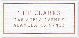 Address Labels: Merry Family Address Label, White, Address Label, Matte