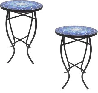 W Unlimited Mosaic Art Collection Accent Table