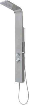 Slickblue 57 Inch Stainless Steel Rainfall Shower Panel