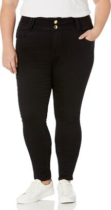 City Chic Women's Apparel Women's City Chic Plus Size Jean ASHA SK R BLK