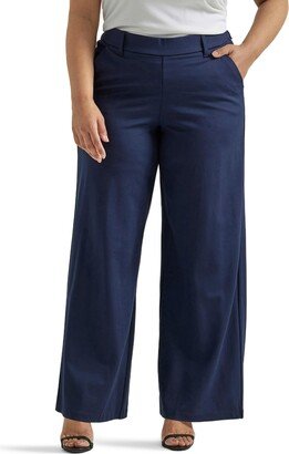 Women's Plus Size Ultra Lux Comfort Any Wear Wide Leg Pant