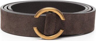 Leather Buckle Belt-AL